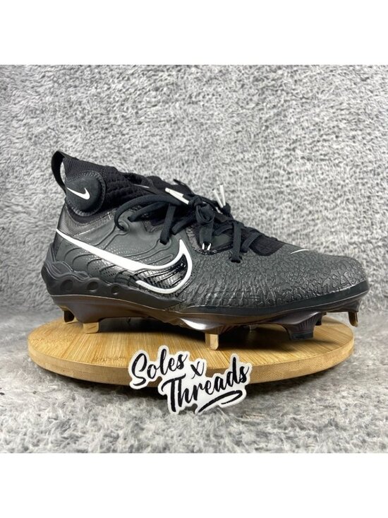 Nike Alpha Huarache NXT Baseball Metal Size 11.5 Men Black Smoke Grey DJ6517-010 main image 4